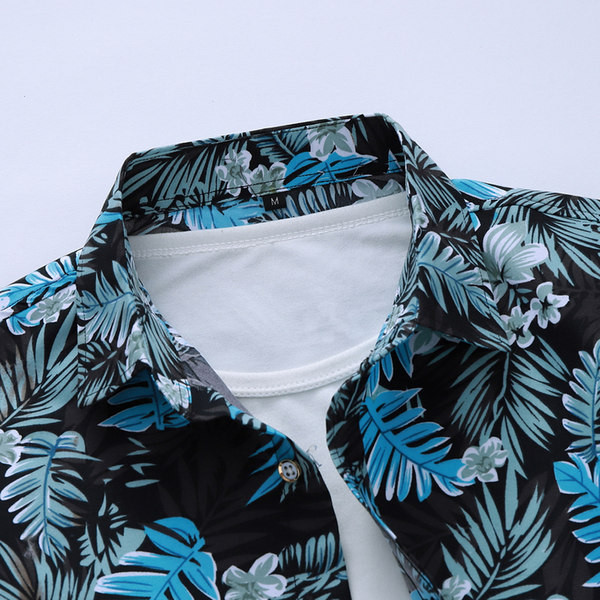 Cămașă casual pentru bărbați, cu guler și mâneci lungi