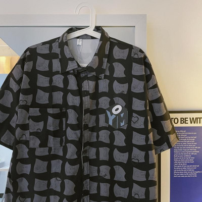 Cămașă pentru bărbați cu mâneci 3/4 cu guler clasic