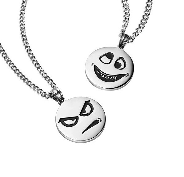 Lanț lung de actualitate pentru bărbați cu pandantiv