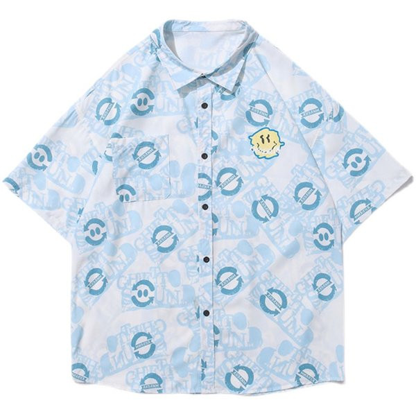 Cămașă pentru bărbați cu guler și model clasic