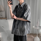 Cămașă casual pentru bărbați cu guler clasic