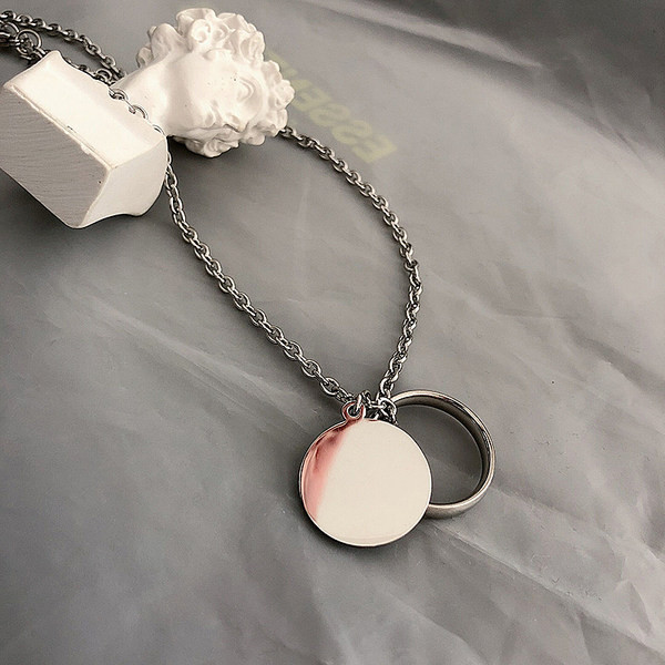 Lanț lung zilnic pentru bărbați cu pandantive