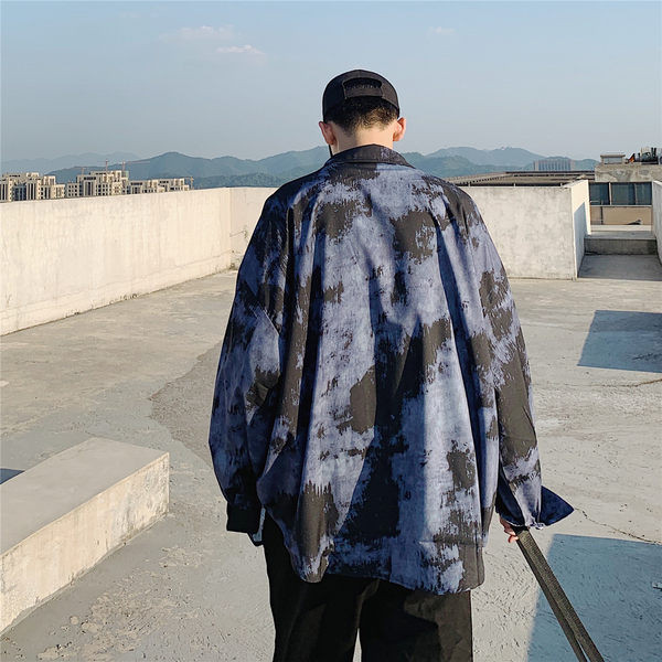 Camasa barbati casual model gratuit cu maneci lungi