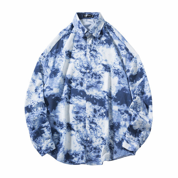 Camasa barbati casual model gratuit cu maneci lungi