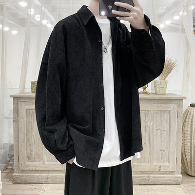 Ανοιξιάτικο φθινοπωρινό  κοτλέ πουκάμισο