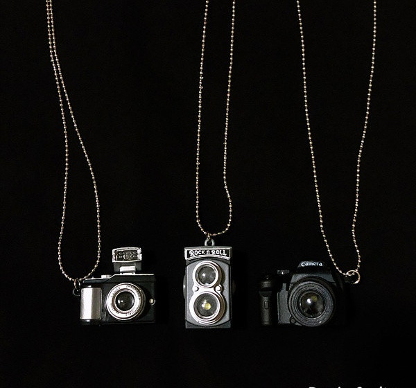 Lanț lung pentru bărbați zilnic cu pandantiv pentru cameră