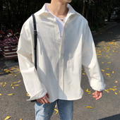 Camasa barbateasca model uni cu nasturi in doua culori