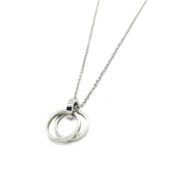 Ανδρική καθημερινή μακριά αλυσίδα με στρογγυλά μενταγιόν