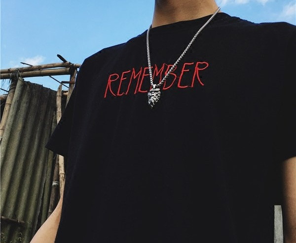 Lanț lung de oțel elegant pentru bărbați cu pandantiv