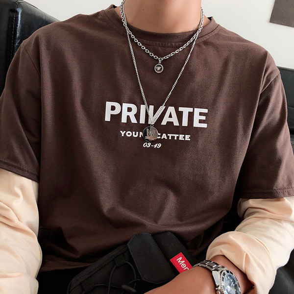 Actual lanț bărbătesc cu pandantive