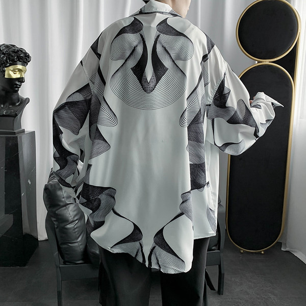 Cămașă casual pentru bărbați cu guler clasic și nasturi în două culori