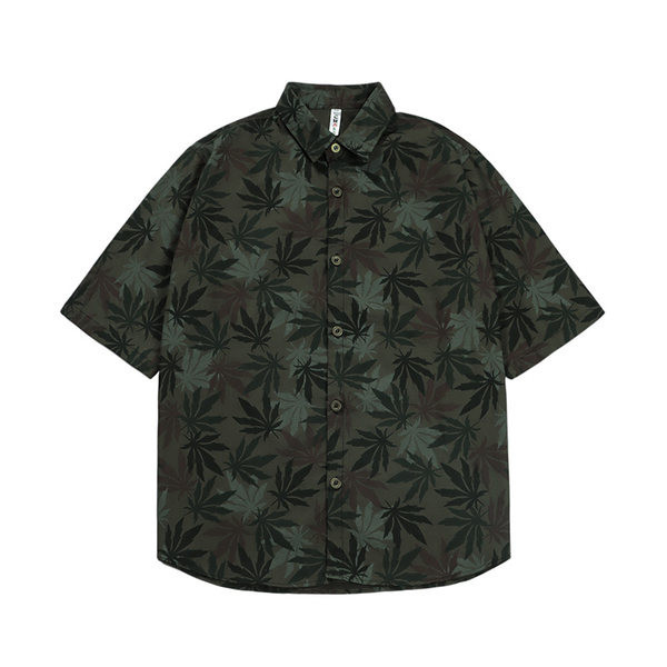 Camasa retro barbati model free cu maneci 3/4