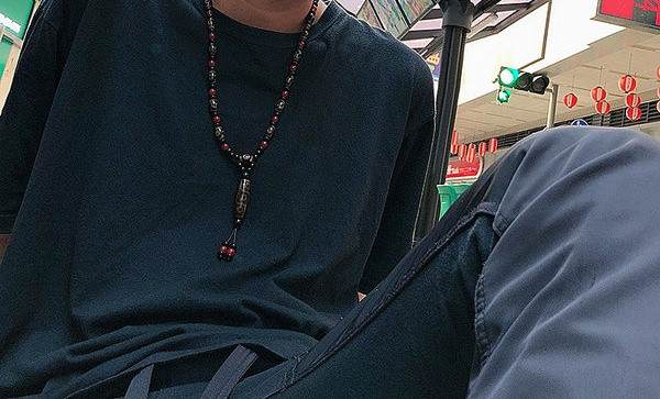 Moderns vīriešu ķēdes garais modelis