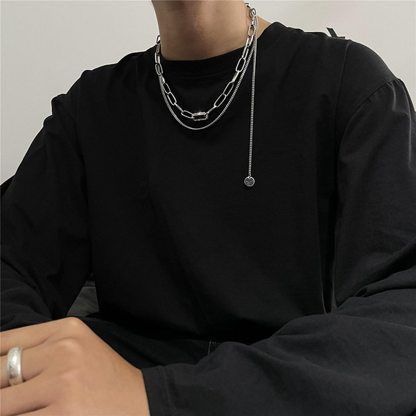 Lanț bărbătesc din metal actual