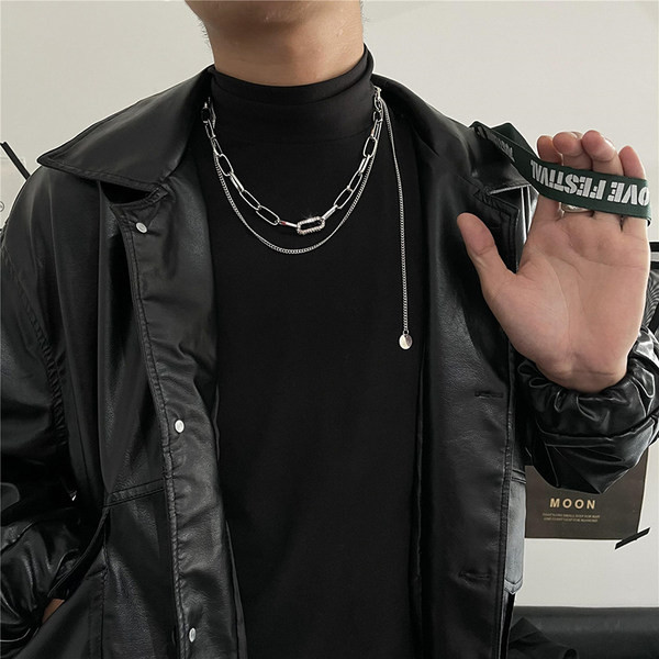 Lanț bărbătesc din metal actual