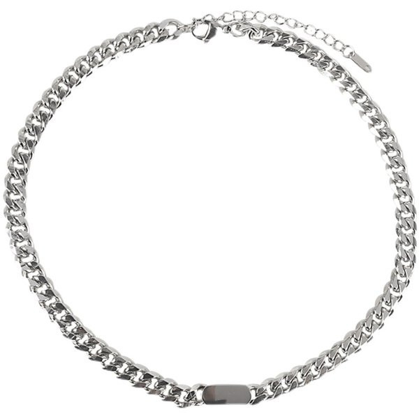 Lanț scurt de oțel elegant pentru bărbați