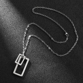 Vīriešu aktuāls ķēdes modelis ar piekariņiem