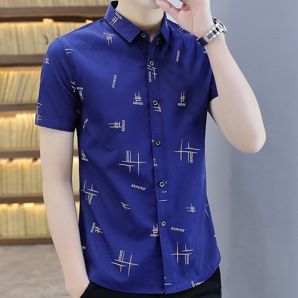 Нов модел мъжка риза с класическа яка-в три цвята