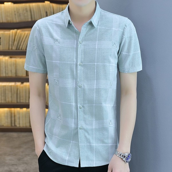 Нов модел мъжка риза с копчета