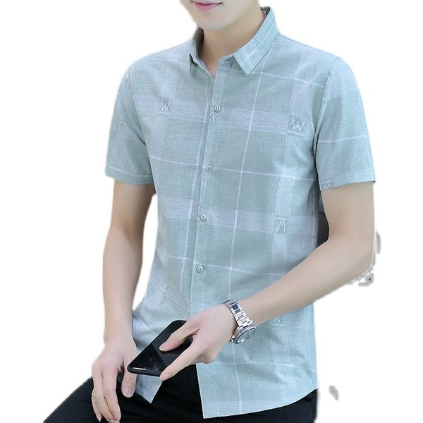 Нов модел мъжка риза с копчета