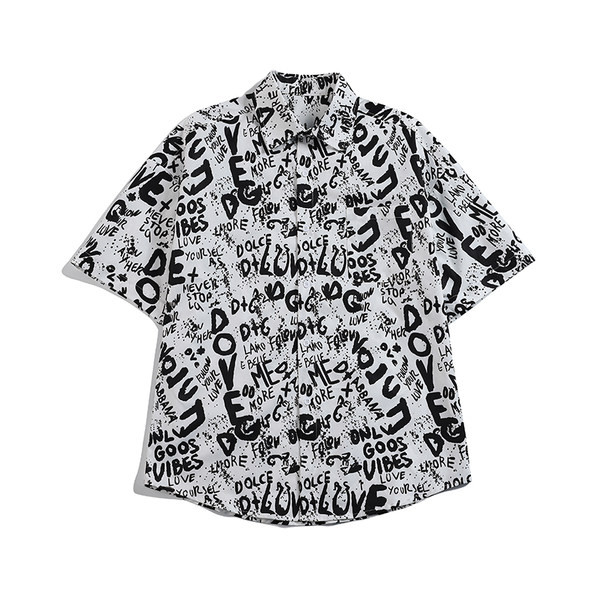 Широка лятна риза с къс ръкав и джоб