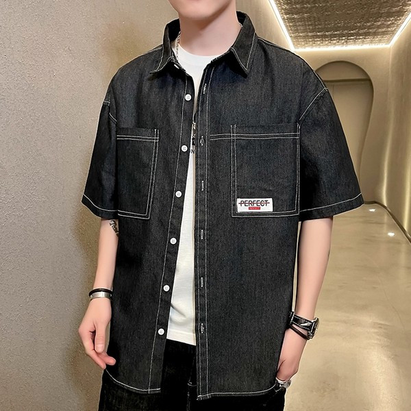 Ежедневна риза с джобове и копчета