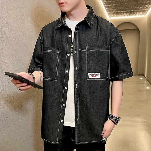 Ежедневна риза с джобове и копчета