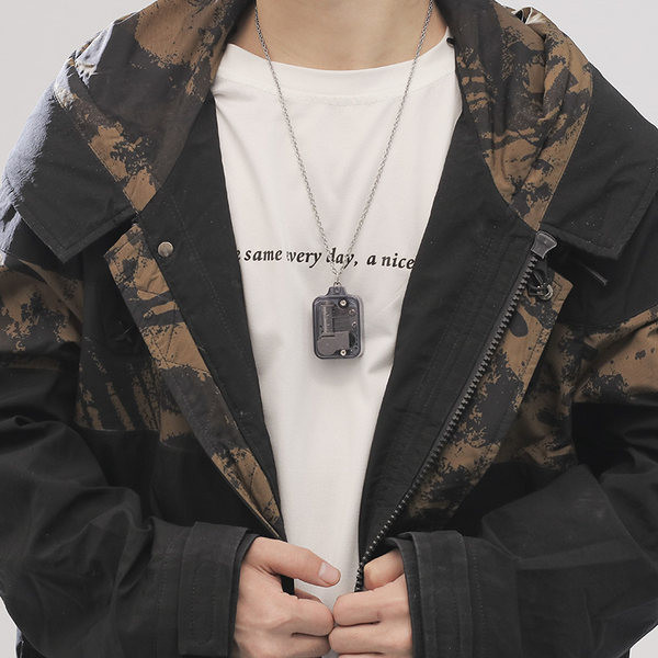 Модерна мъжка верижка с висулка музикална кутия