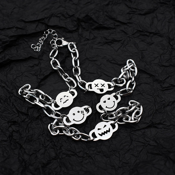 Мъжка актуална верижка от титаниева стомана