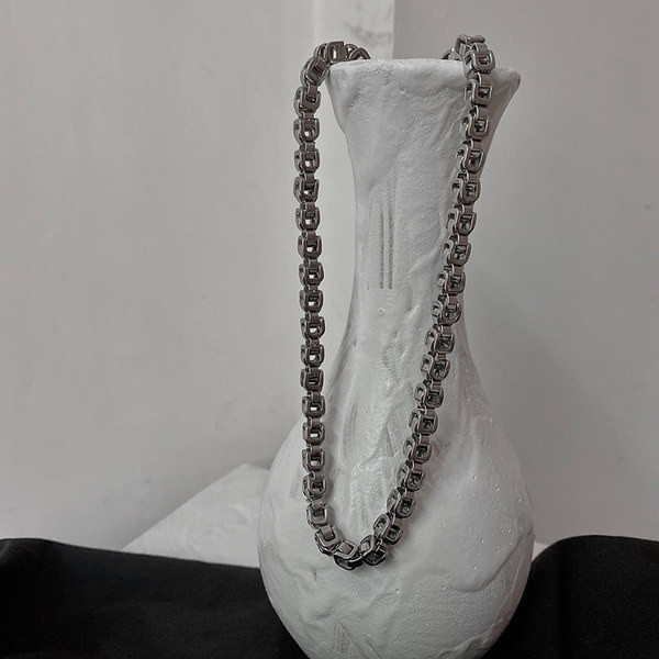 Κομψό ανδρικό ατσάλινο βραχιόλι απλό μοντέλο