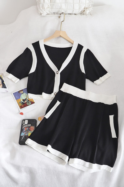 Ženski dnevni set iz dva dijela sa džepovima