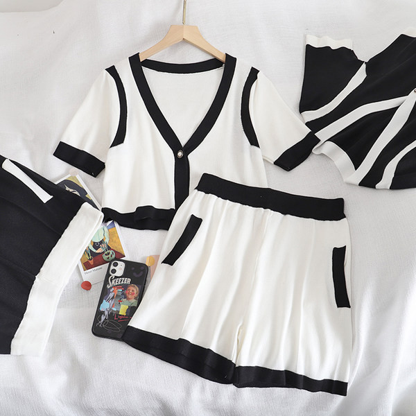 Ženski dnevni set iz dva dijela sa džepovima