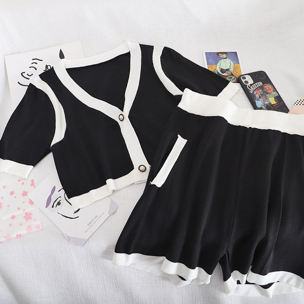 Ženski dnevni set iz dva dijela sa džepovima