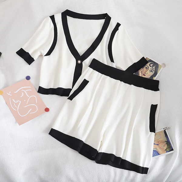 Ženski dnevni set iz dva dijela sa džepovima