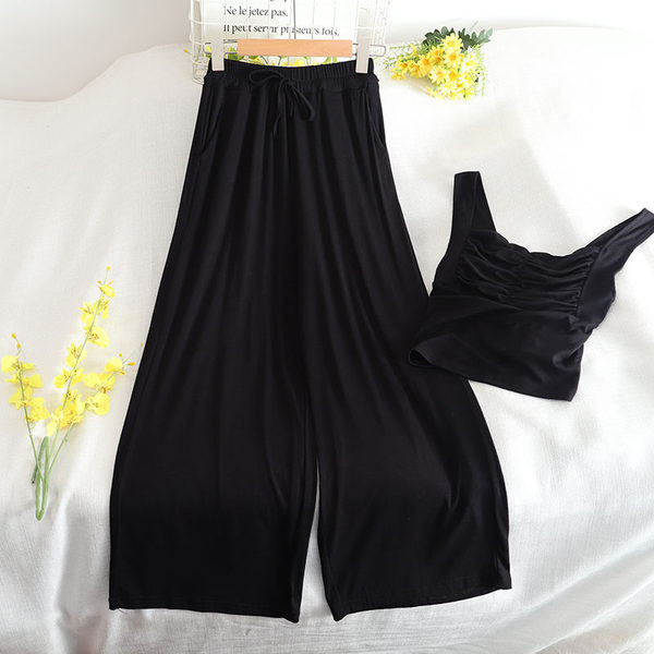 Dnevni set iz dva dijela - hlače i majica bez rukava