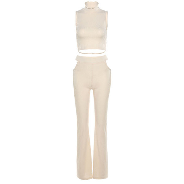 Moderan komplet od samtastog žerseja