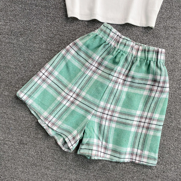 Ženski komplet zelene boje iz dva dela