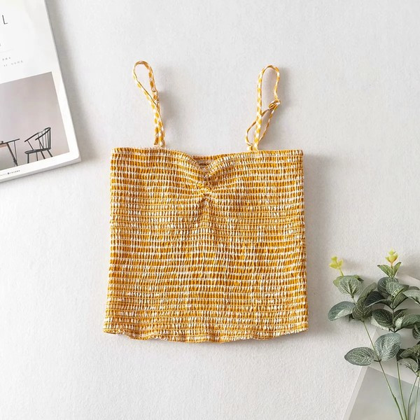 Vasaras rūtainu rūtu un svārku komplekts ar pogām