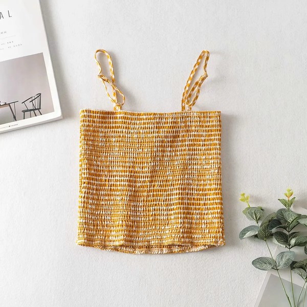 Vasaras rūtainu rūtu un svārku komplekts ar pogām