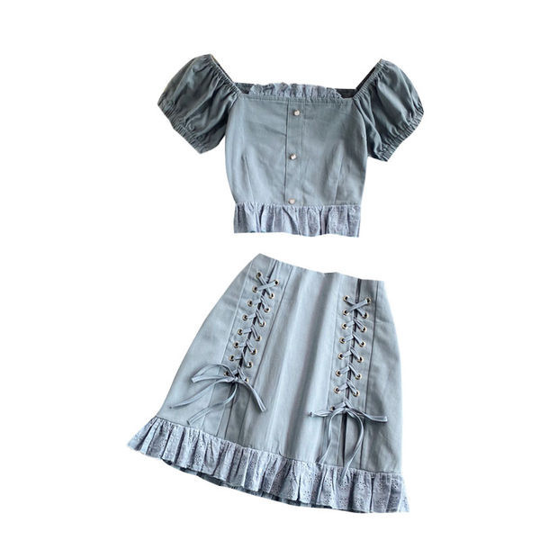 Sieviešu ikdienas komplekts ar saitēm trīs krāsās