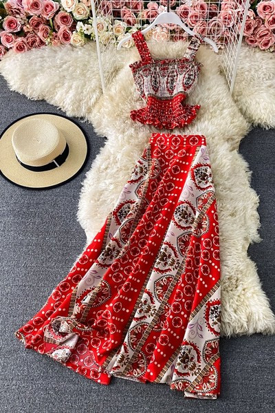 Ljetni ženski komplet iz dva dijela