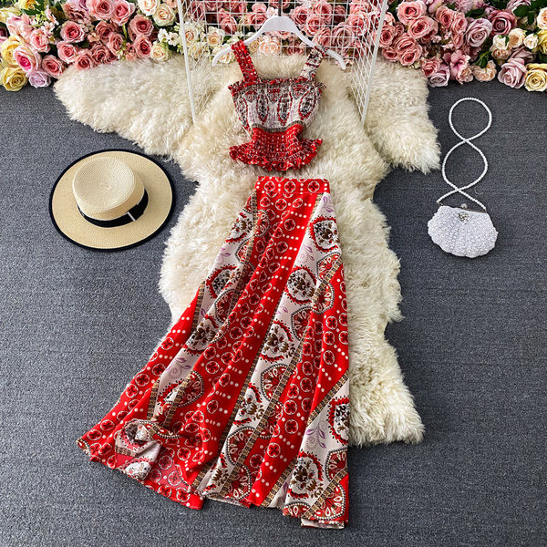 Ljetni ženski komplet iz dva dijela