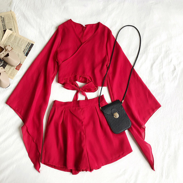 Dnevni ženski set s trakom