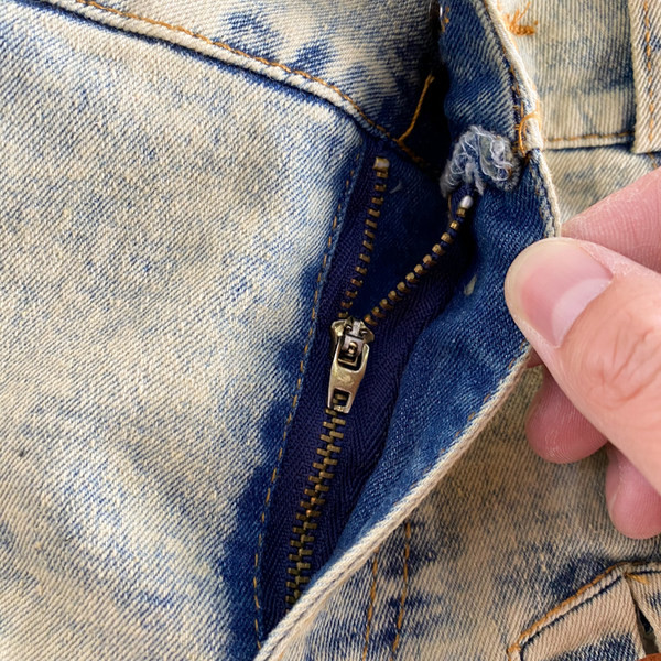 Ženski traper set s kratkim hlačama i topom