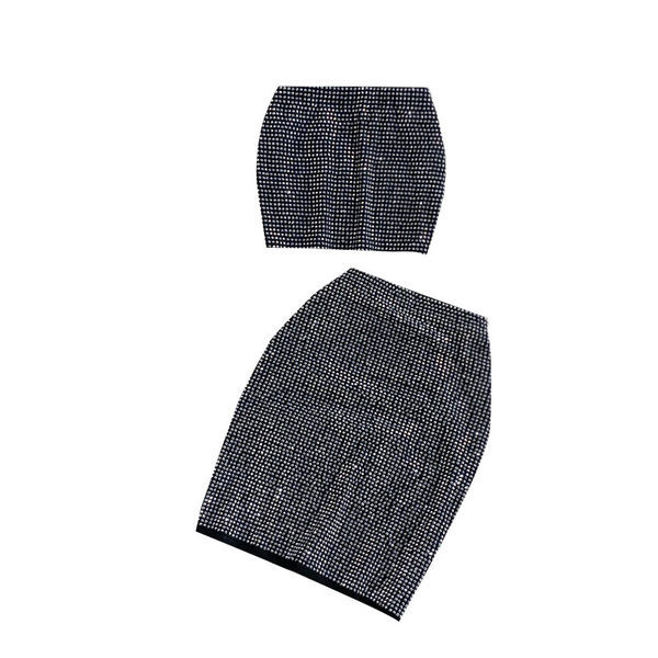 Ženski moderan set sa kamenčićima iz dva dijela