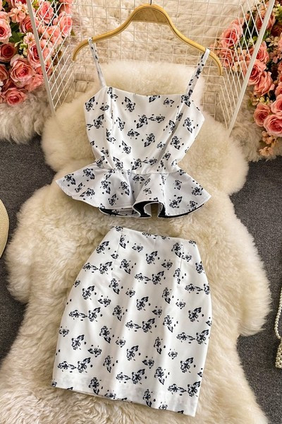 Ženski moderan komplet iz dva dijela