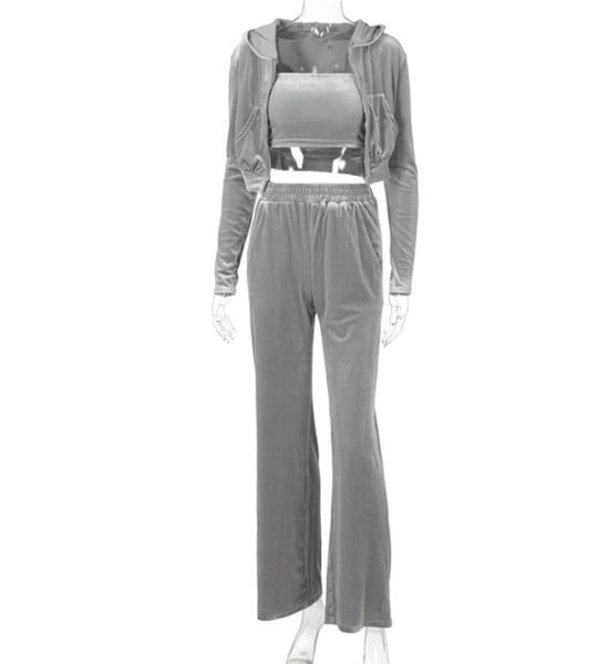 Baršunasti set iz dva dijela