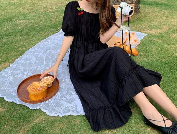 Ženska haljina ležernog kroja za trudnice