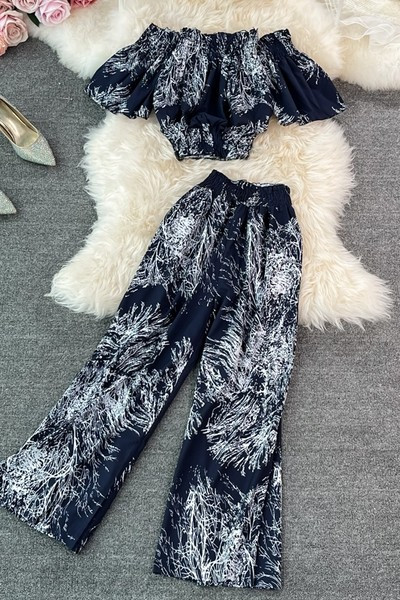 Novi model ženskog kompleta sa elastikom u struku u raznim bojama