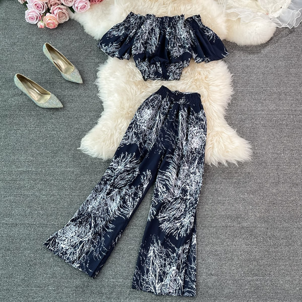 Novi model ženskog kompleta sa elastikom u struku u raznim bojama